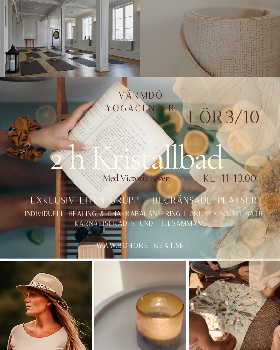 KRISTALLBAD x Värmdö Yogacenter 3/10 kl 11-13