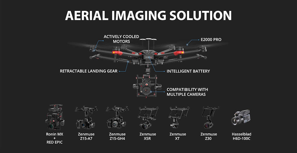 Miniature : DJI MATRICE 600 PRO + RONIN MX