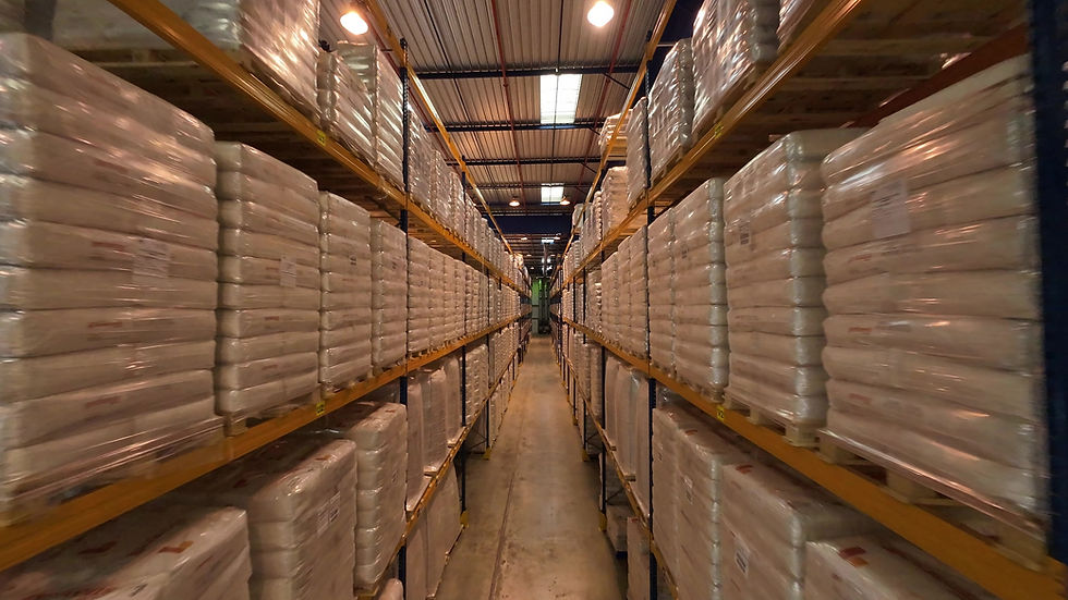 Inventaire entrepôt logistique par drone - SENALIA Group - GQ Logistics - CarGill Cacao / 7CIS