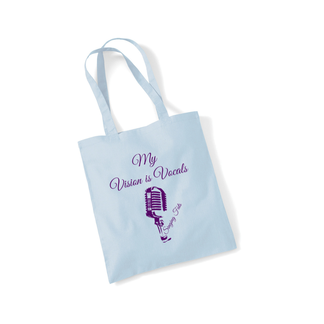 MY VISION IS VOCALS TOTE - Long Handles