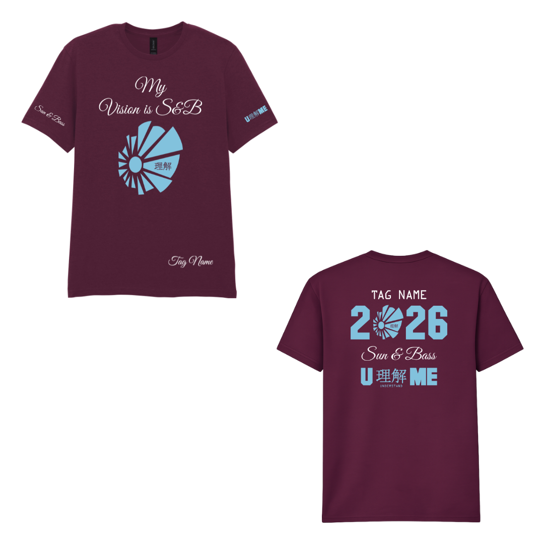 Colour Combo 10: Personalised UUME S&B T-shirts 2026