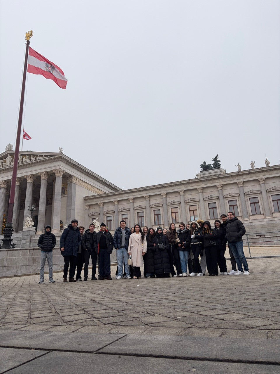 Lehrausgang der Klasse 1BS nach Wien