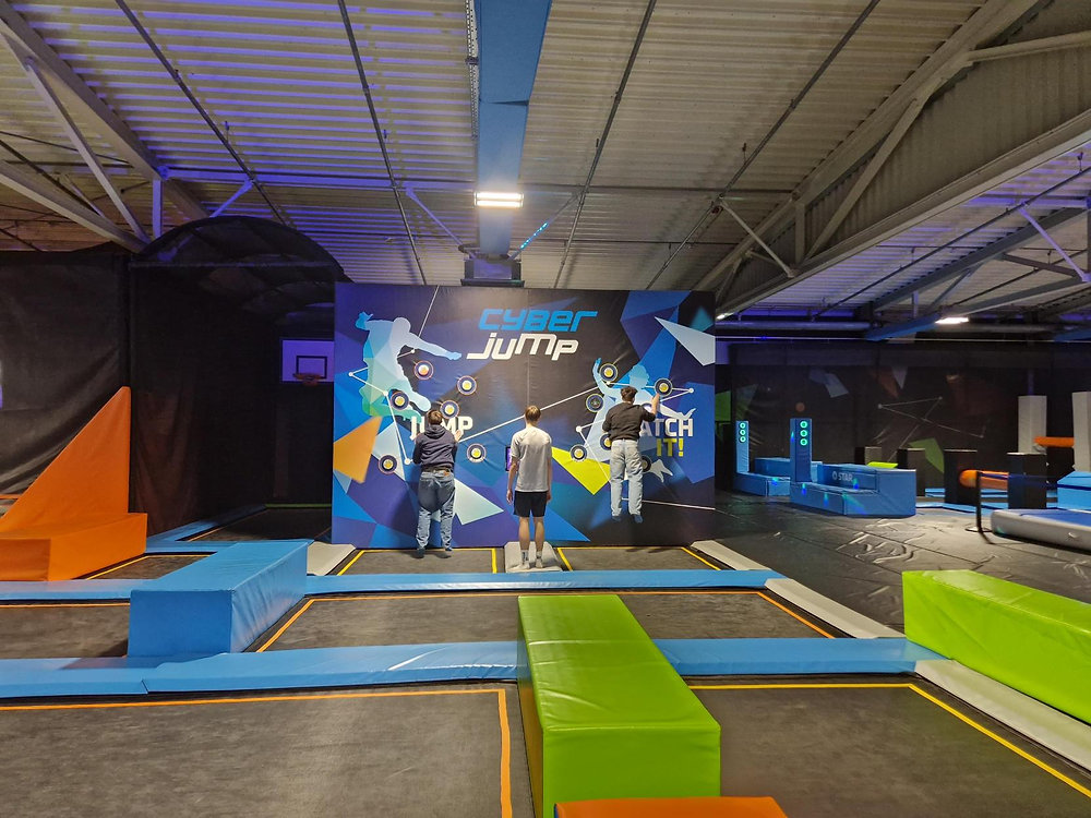 Cyberjump 1AS im Trampolinpark Cyberjump