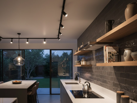kitchen track lighting