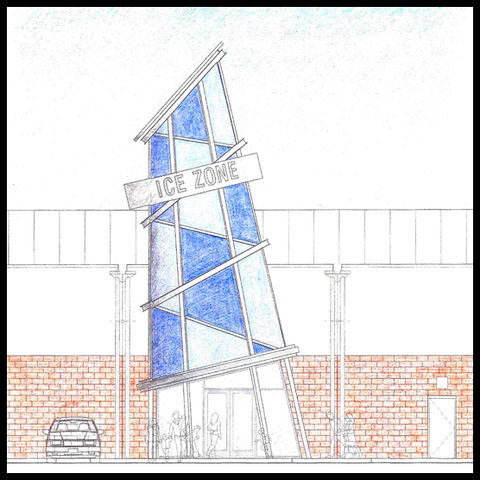 Ice Zone Entry Proposal - Ziggurat - Prismacolor