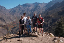 Group Picture and Imnane valley in the background