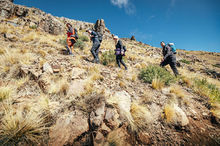 ascent to the summit