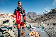 me 'Radouane' at the first stop, Tizi N'tamatert for having a fresh mint tea