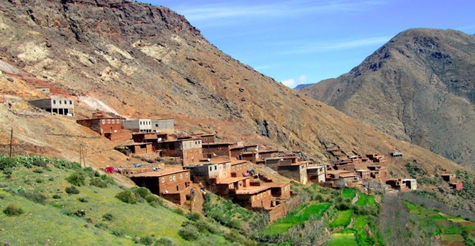 Family Hiking in the Atlas Mountains with Kids & Mule Riding