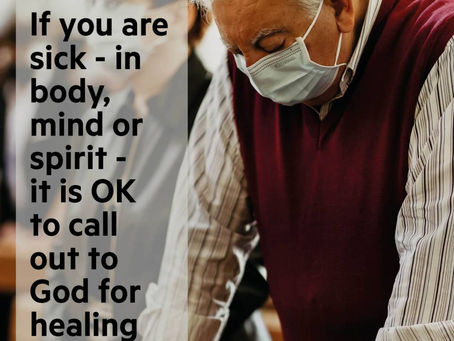 How does God see sickness?