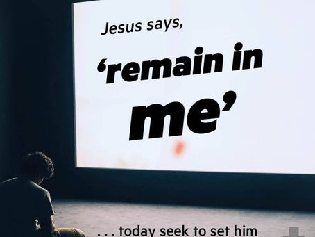 Being united with Jesus