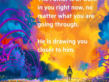 The Father is always at work