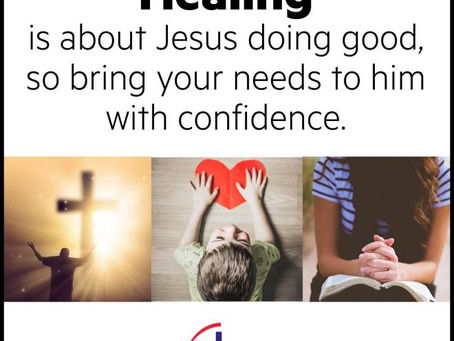 Healing is Jesus doing good