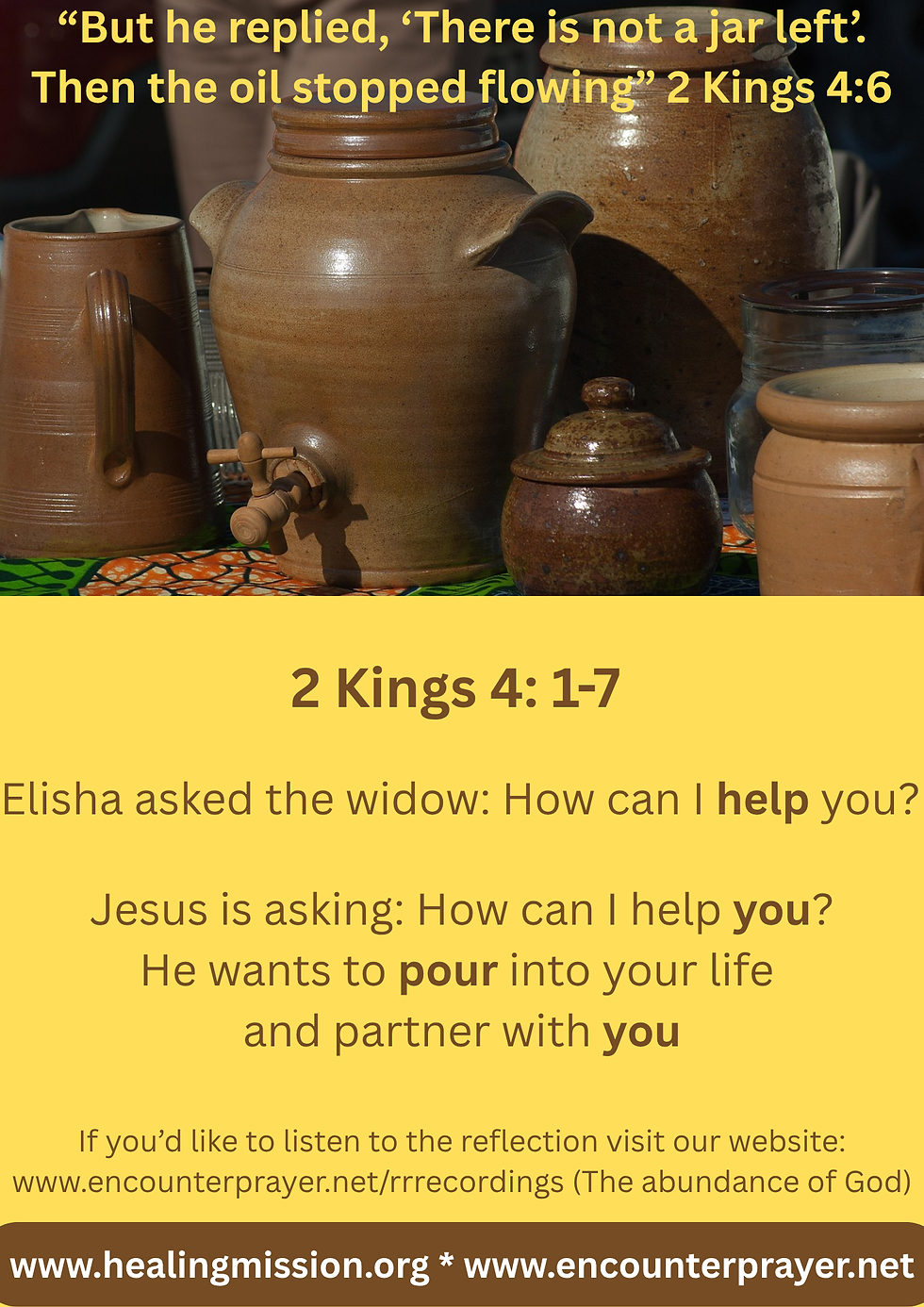 The Abundance of God