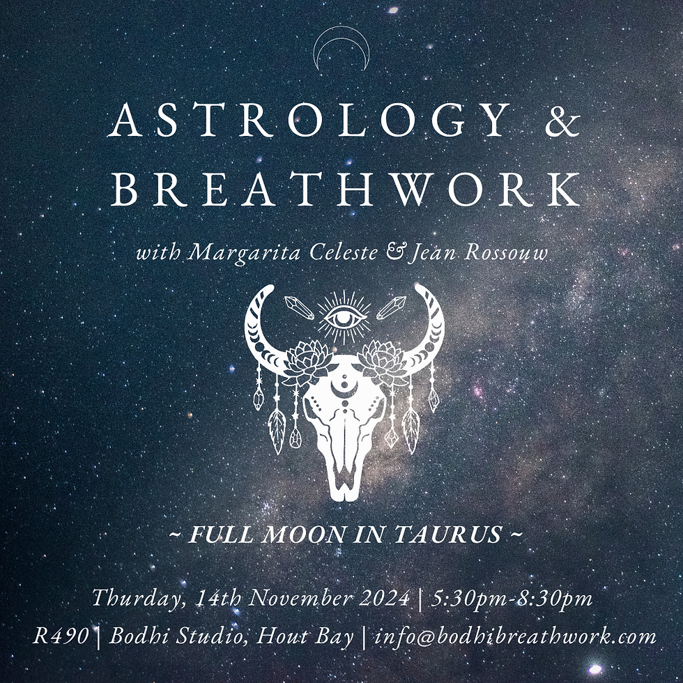 Astrology & Breathwork ~ Full Moon in Taurus