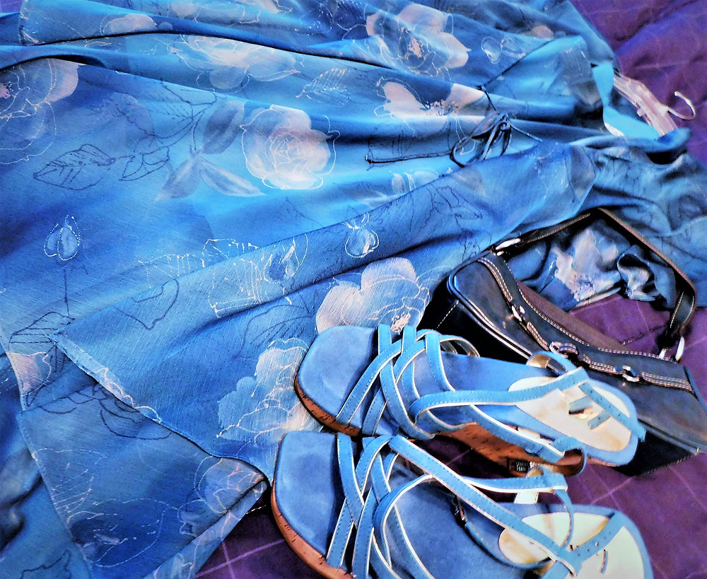 sachin and babi light blue dress Ushuaïa Ibiza Shop main image 0