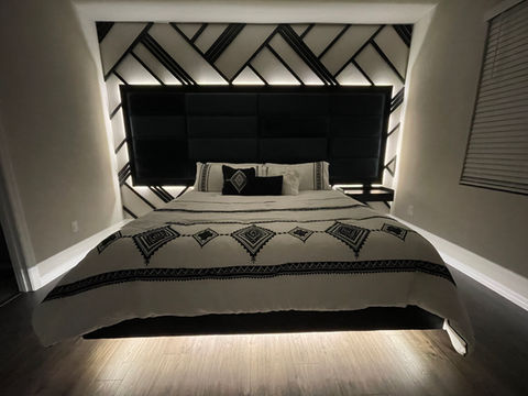 Floating King Bed