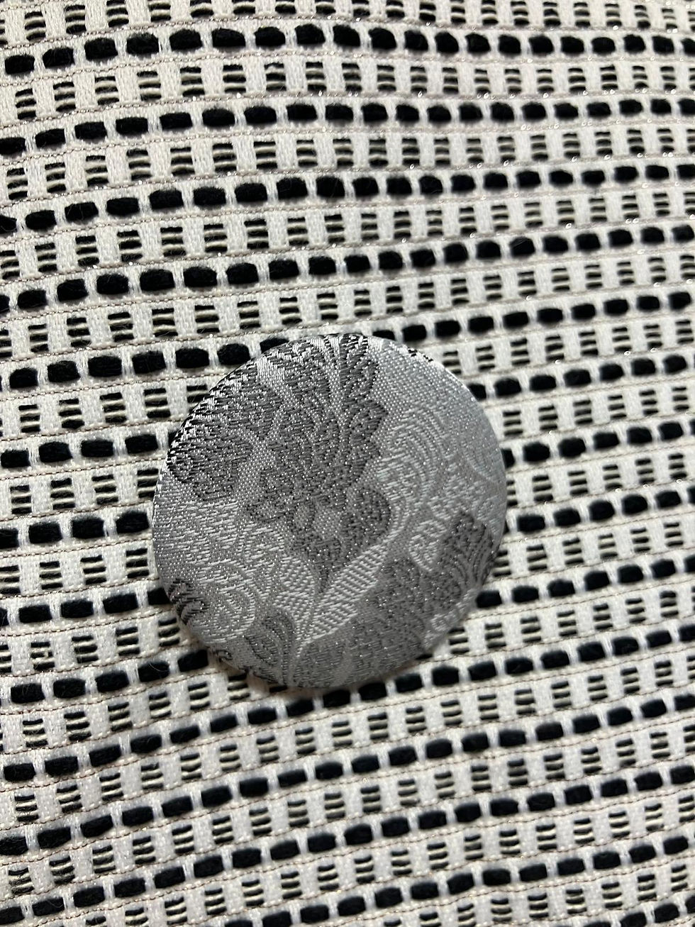 Miniature : Sac Simone réversible - Noir écru & Gris floral