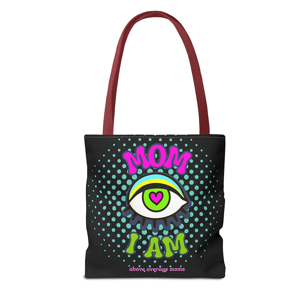 Thumbnail: MOM I AM Tote Bag (AOP)