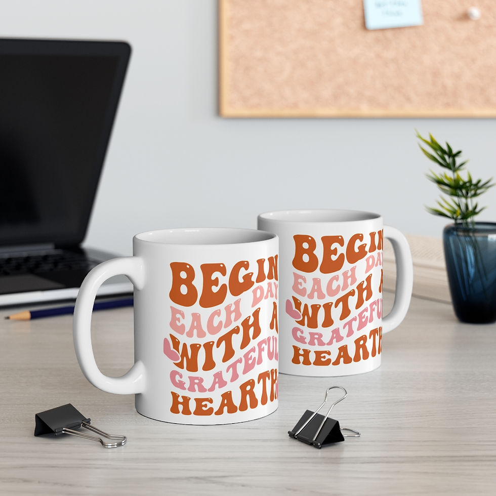 Miniatura: Grateful Hearth Mug 11oz