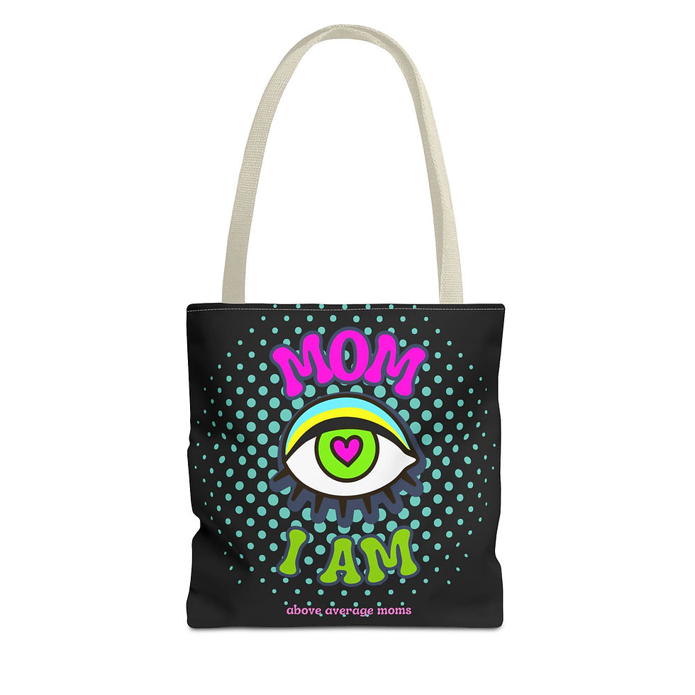 Thumbnail: MOM I AM Tote Bag (AOP)