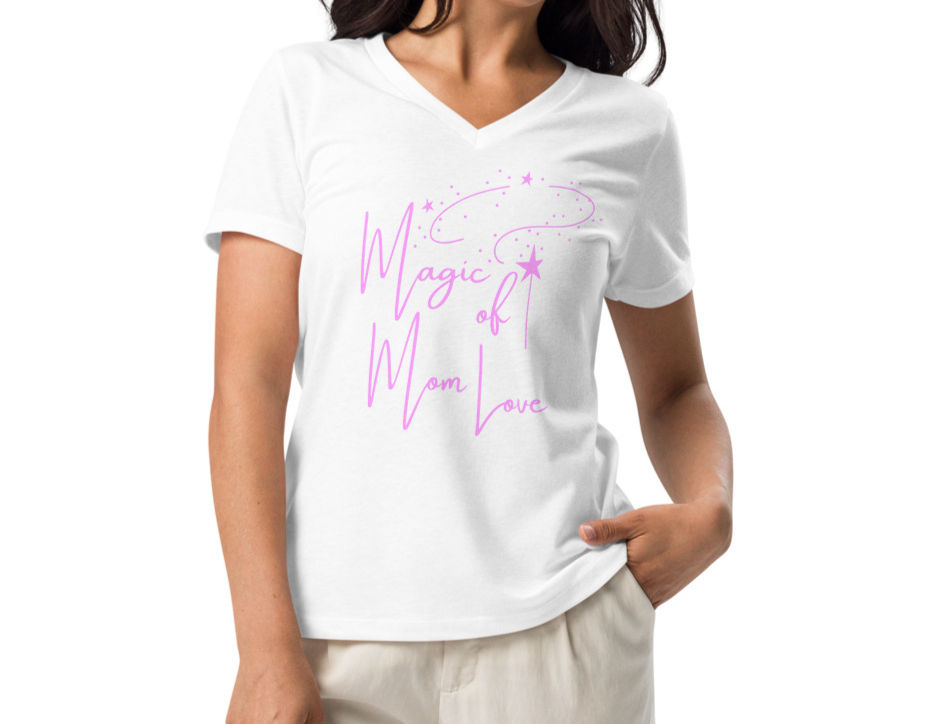 Miniatura: Women’s relaxed v-neck t-shirt