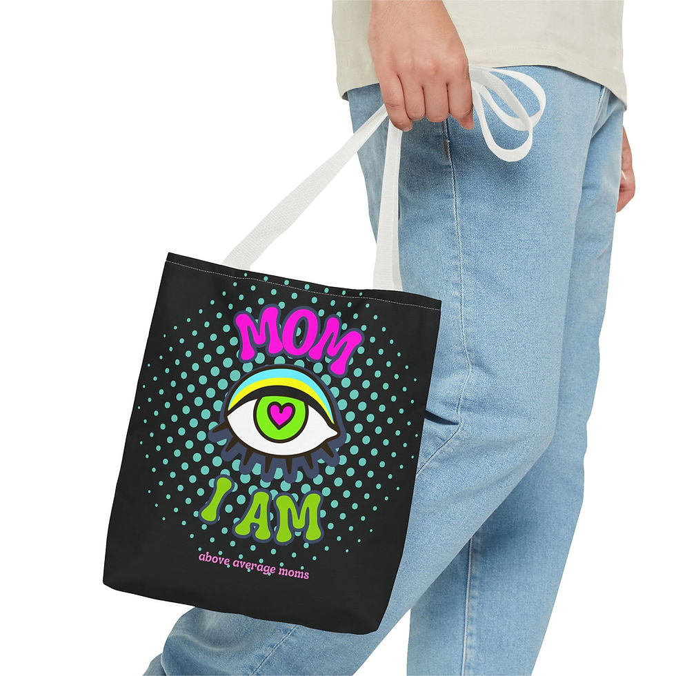 Thumbnail: MOM I AM Tote Bag (AOP)