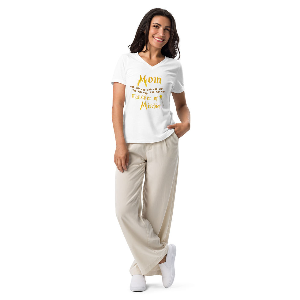 Thumbnail: Women’s relaxed v-neck t-shirt