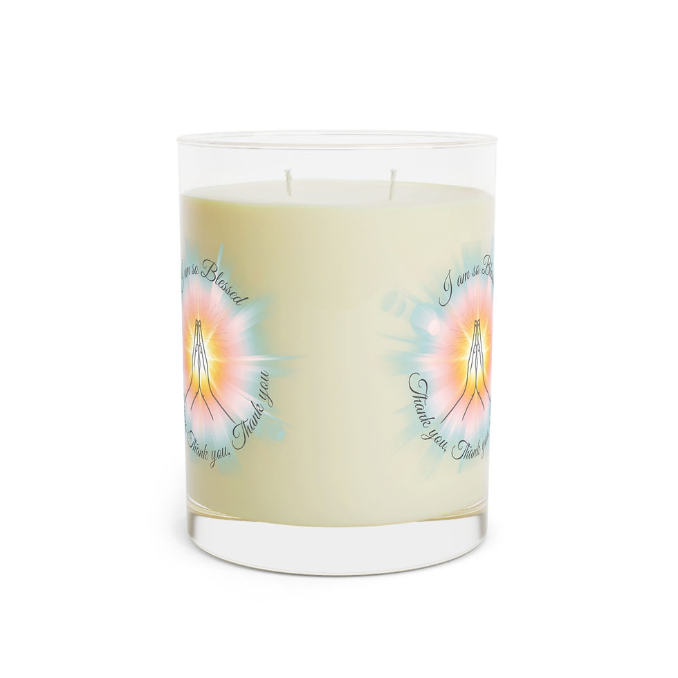 Miniatura: I Am So Blessed Scented Candle - Full Glass, 11oz