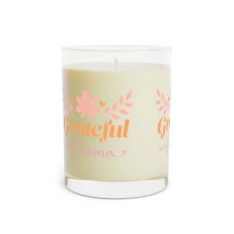 Thumbnail: Grateful Mama Scented Candle - Full Glass, 11oz