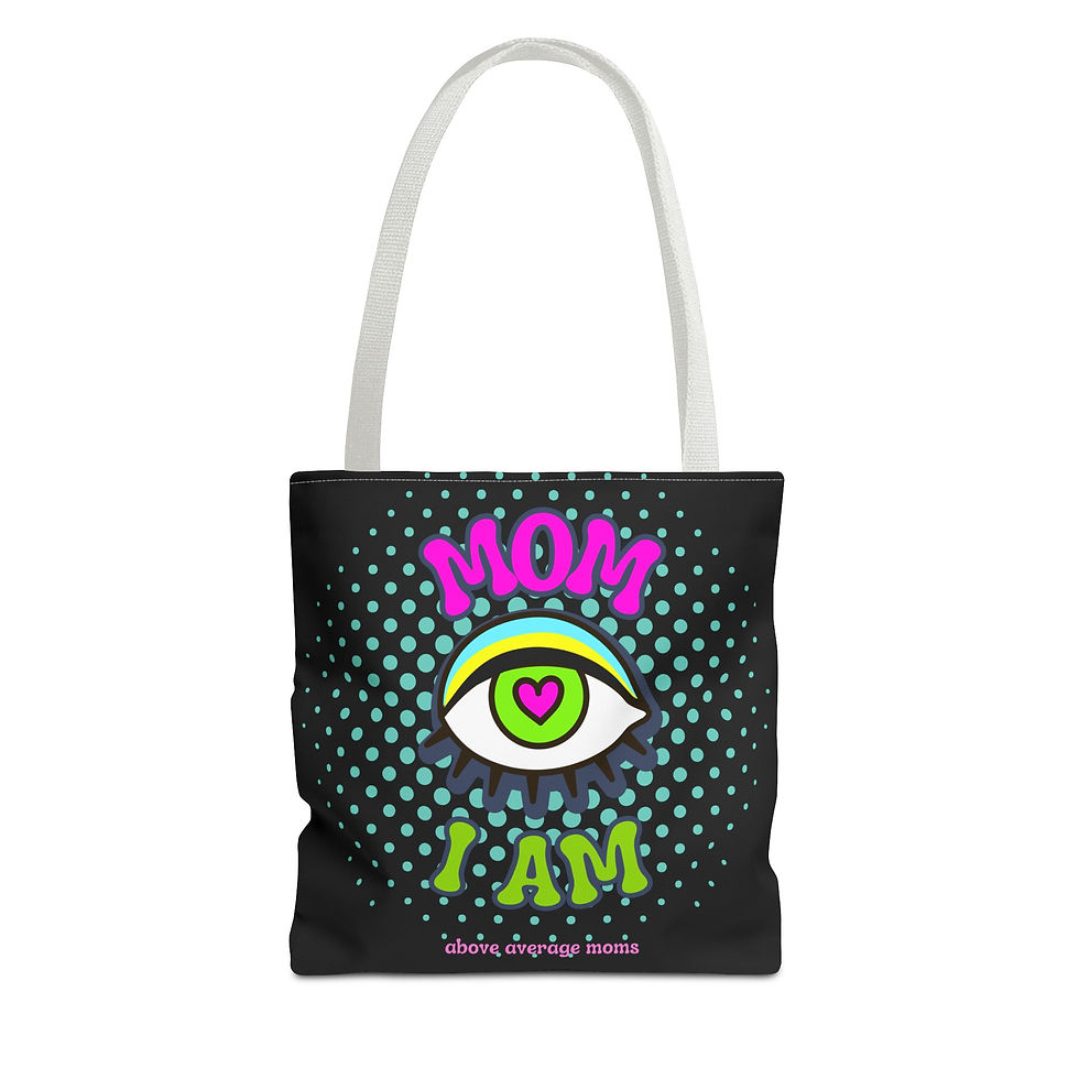 Thumbnail: MOM I AM Tote Bag (AOP)