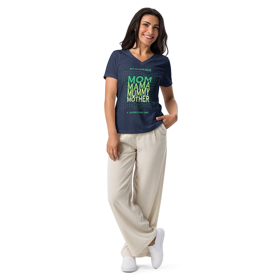 Thumbnail: Women’s relaxed v-neck t-shirt
