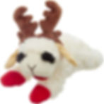 Christmas Lambchop dog toy