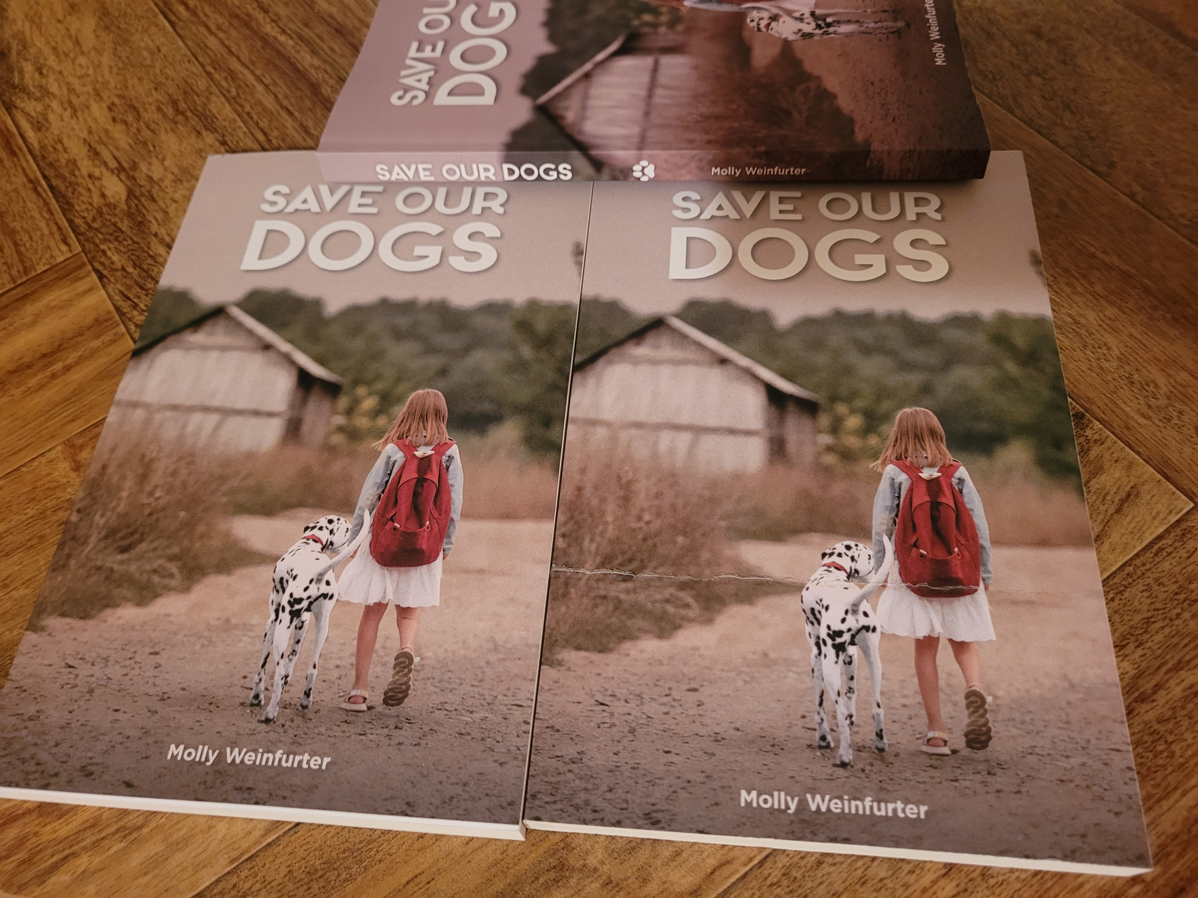 "Save Our Dogs" Misprinted/Damaged Paperback