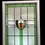 Thumbnail: VICTORIAN STAINED GLASS WINDOW PANEL OLD LEADED ANTIQUE RECLAIMED ART NOUVEAU