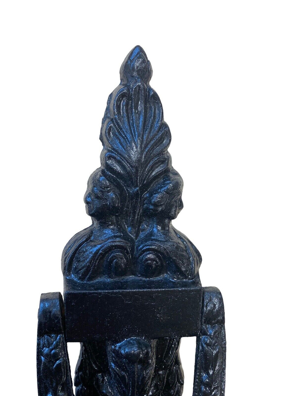 Thumbnail: VICTORIAN CAST IRON FRONT DOOR KNOCKER ANTIQUE OLD PERIOD METAL RECLAIMED SALVAG