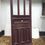 Thumbnail: V V LARGE TALL VICTORIAN FRONT DOOR RECLAIMED OLD PERIOD ANTIQUE WOOD GLASS PINE