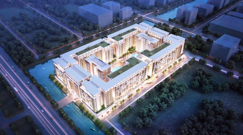 Discover the grandeur of Imperial Era Mansions, a luxury residential development in Pasay City. This aerial view showcases the project's impressive scale and elegant design, featuring multiple residential towers, landscaped gardens, and a central courtyard. The architecture reflects a contemporary interpretation of classic Filipino architectural elements.