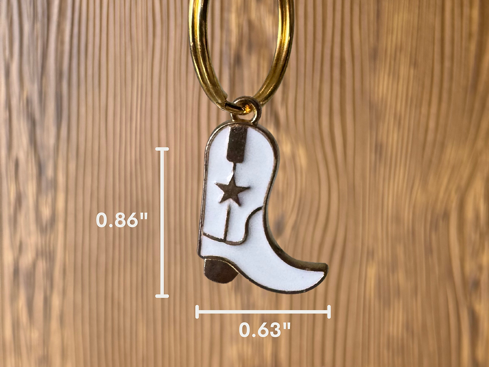 Thumbnail: CHARM | White CowboyBoot