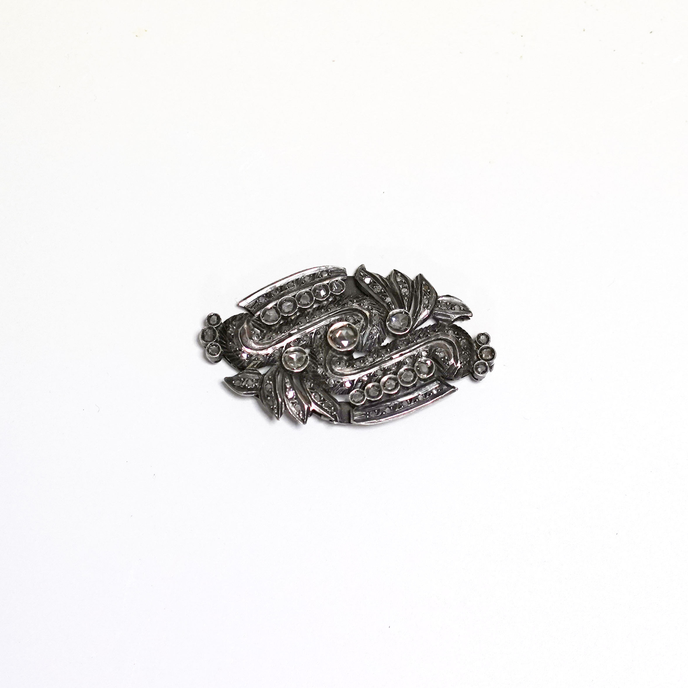 Old Falamank Diamond Brooch