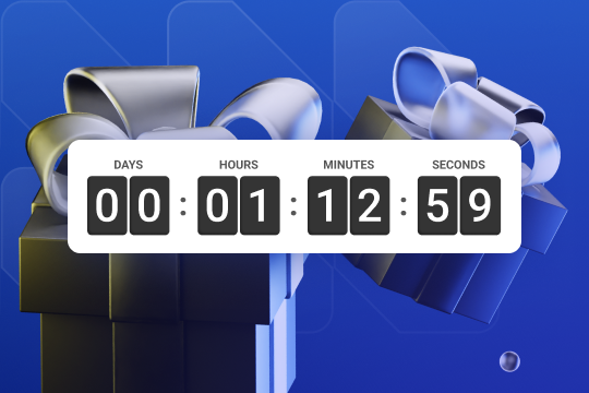 Countdown Timer Bar banner