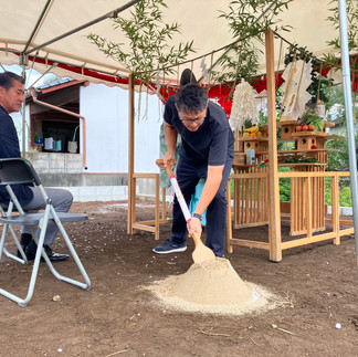御幸西にて地鎮祭
