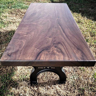 Custom Walnut bench