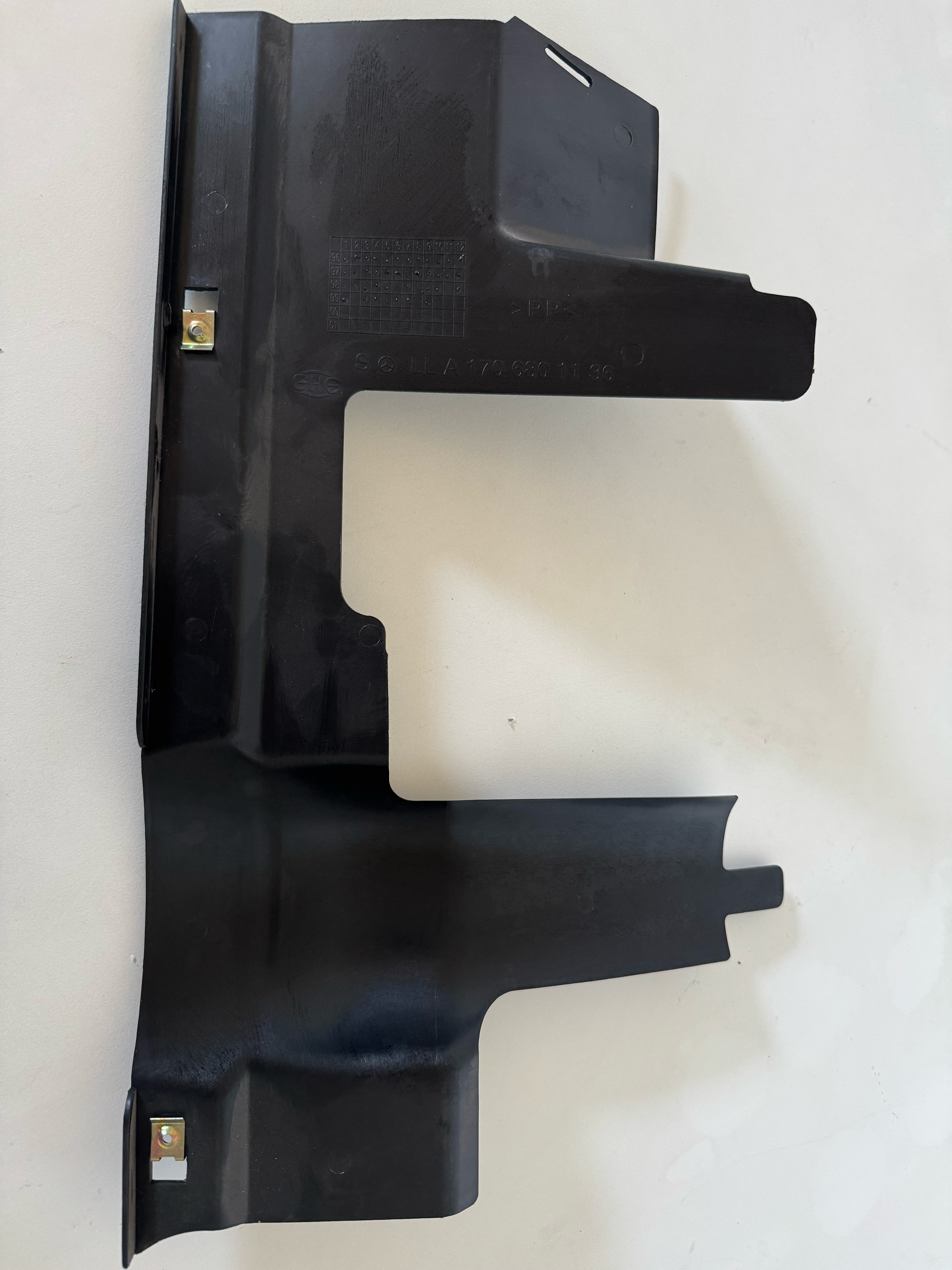 A1706801136 Verkleidung Blende Fußraum vorne Mercedes SLK R170