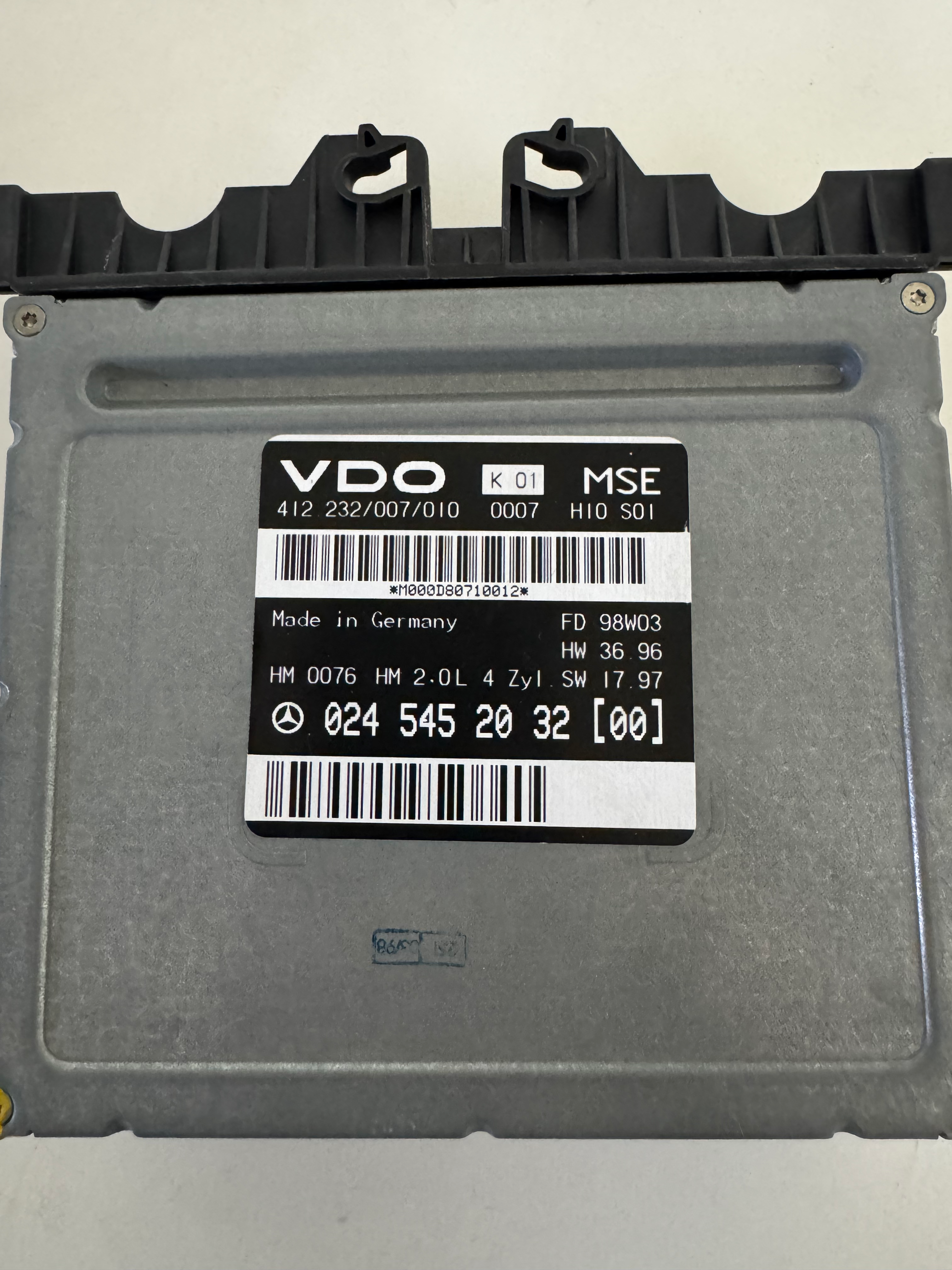 0245452032 Mercedes Benz SLK R170 Motorsteuergerät