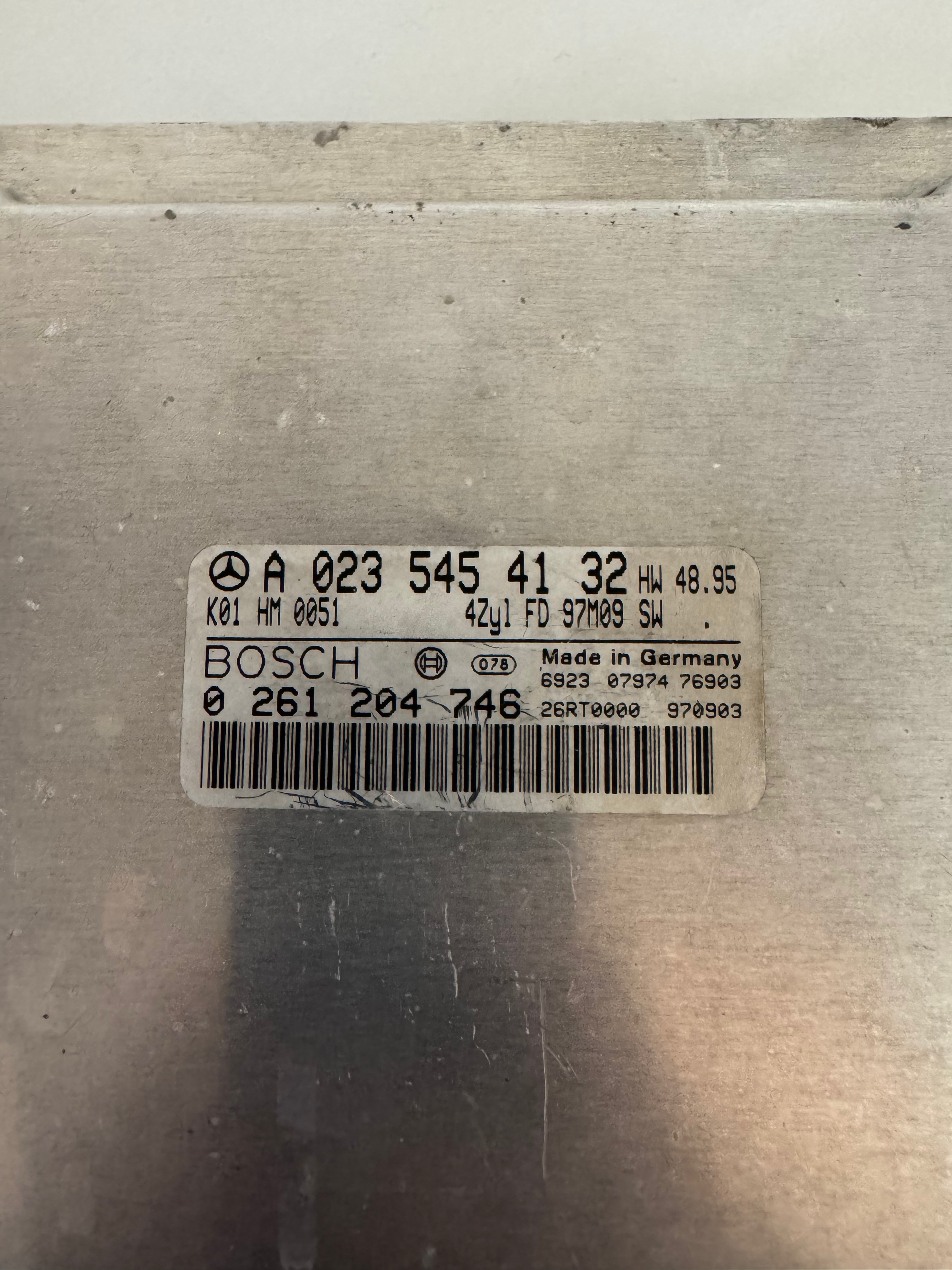 A0235454132 Mercedes Benz SLK R170 Motorsteuergerät