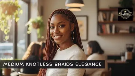 Medium Knotless Waist-Length Braids