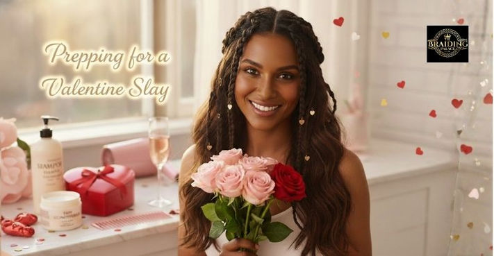 Shampoo, Blow-Dry & Braid Removal: Preparing Your Hair for a Fresh Valentine’s Style