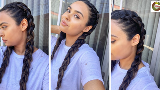 How are french braids different from dutch braids?