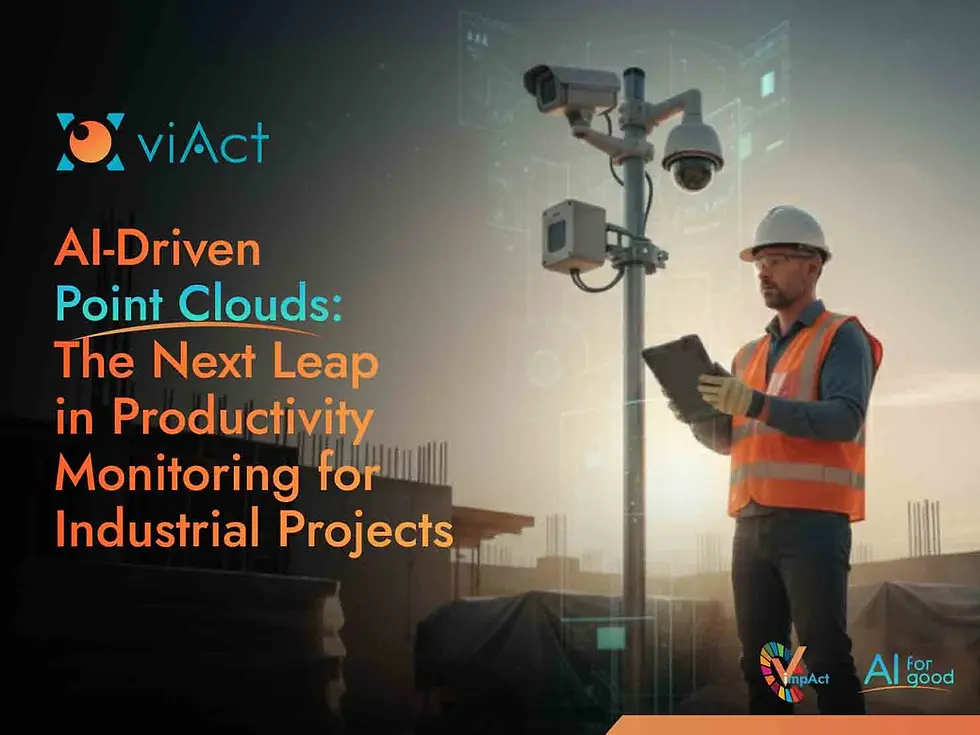 AI-Driven Point Clouds, Productivity Monitoring for Industrial Projects